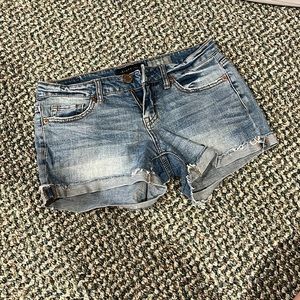 Blue Aeropostale MIDI shorts. Size 0. One of my favorites! No stains or marks